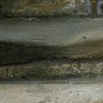 Worn stone steps